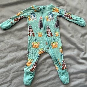 Little sleepies Star Wars zippy pajamas